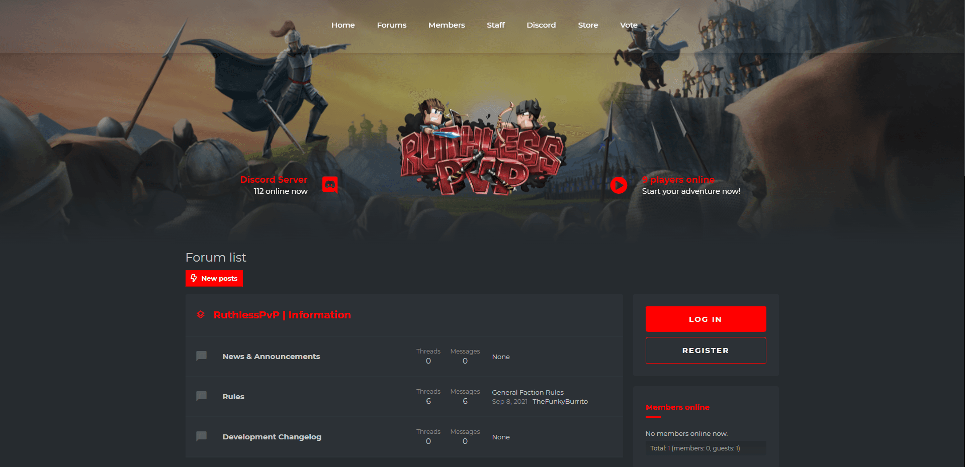 RuthlessPvP - Forums